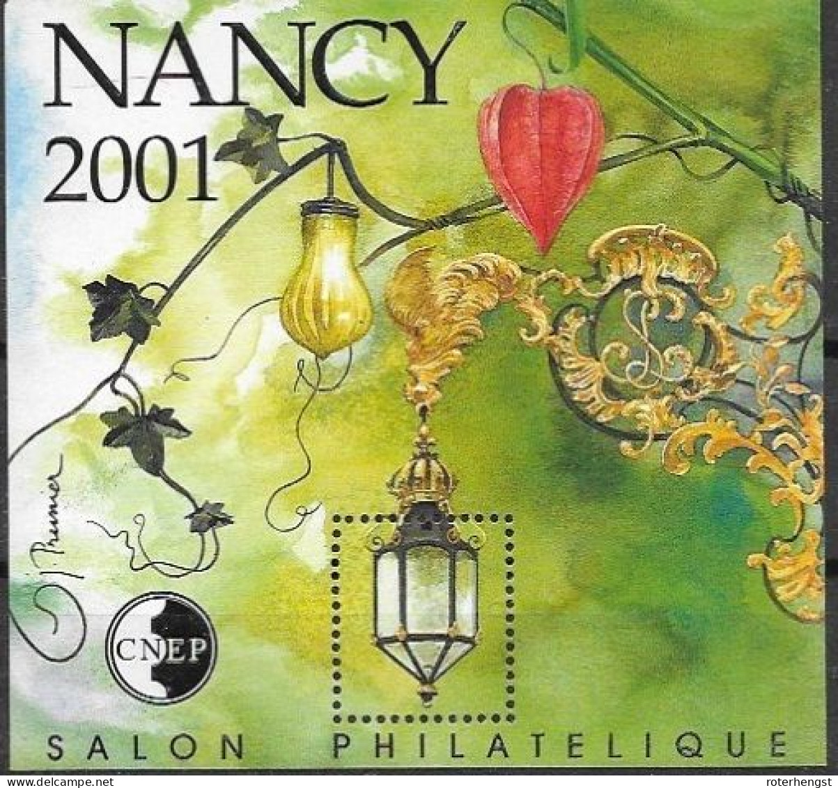 France Mnh ** CNEP Sheet Nancy 2001 13 Euros - CNEP