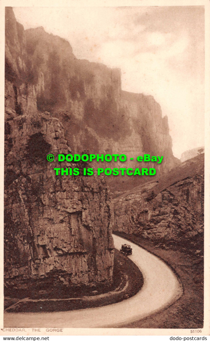 R540094 Cheddar. The Gorge. Photochrom - World