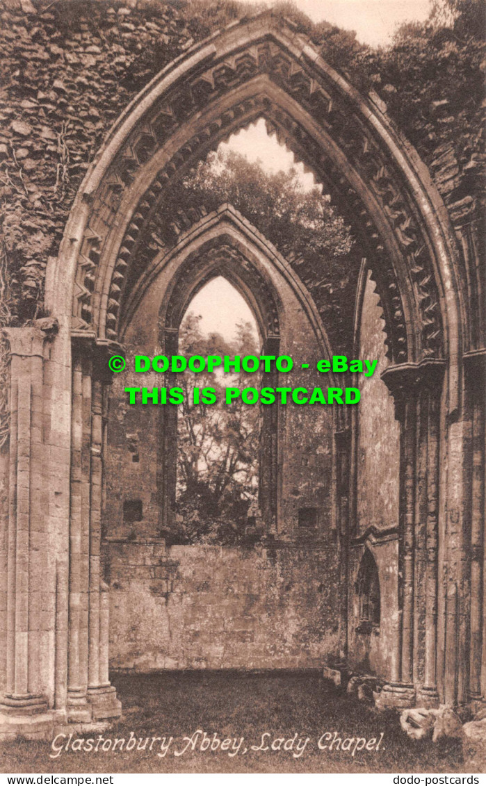 R540342 Glastonbury Abbey. Lady Chapel. F. Frith. No. 61547 - Wereld