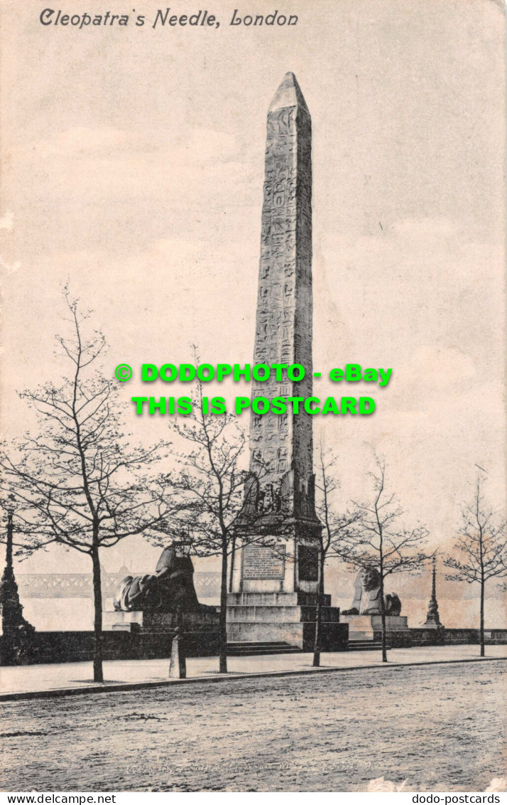 R540343 London. Cleopatra Needle. Valentines Series - Other & Unclassified