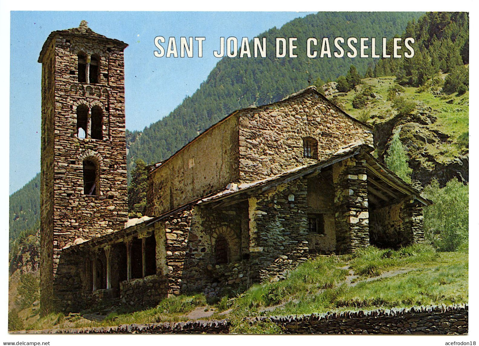 Valls D'Andorra - Sant Joan De Casselles - Eglise Romane - Andorra