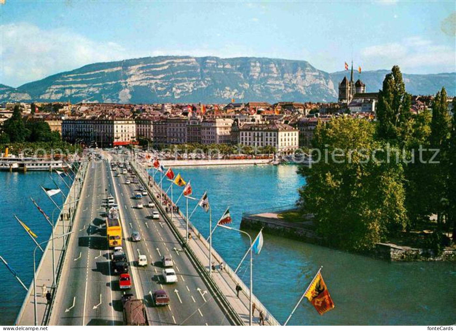 12624704 Geneve GE Vue Generale Geneve - Andere & Zonder Classificatie