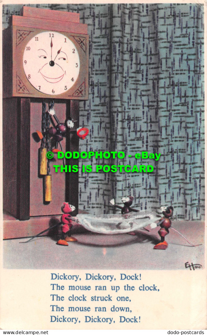 R540103 Dickory. Dickory. Dock. The Mouse Ran Up The Clock. The Clock Stuck One. - World