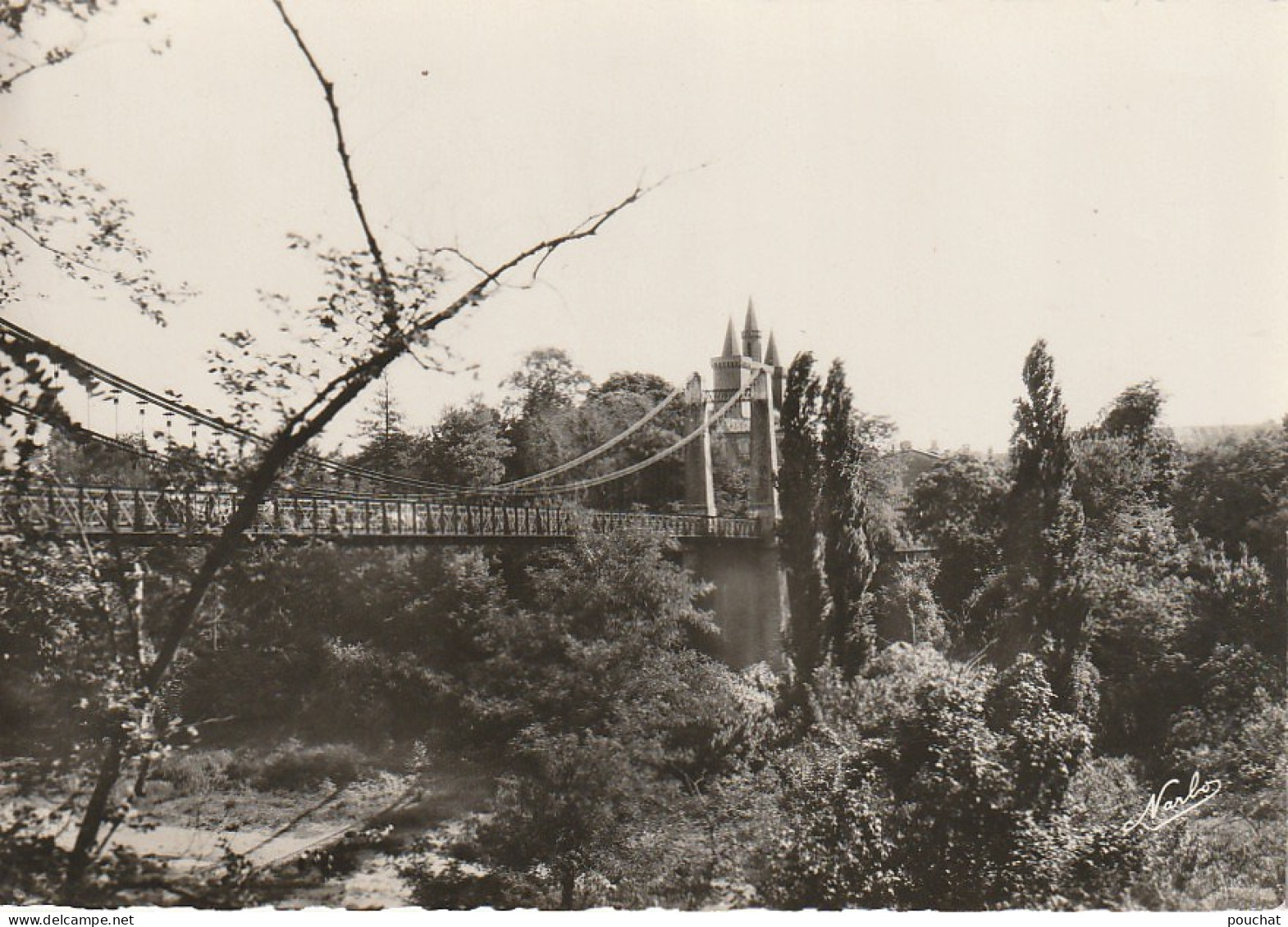 KO 9 -(81) SAINT SULPICE LA POINTE - LE PONT SUSPENDU ET LES 3 CLOCHETONS - 2 SCANS  - Saint Sulpice