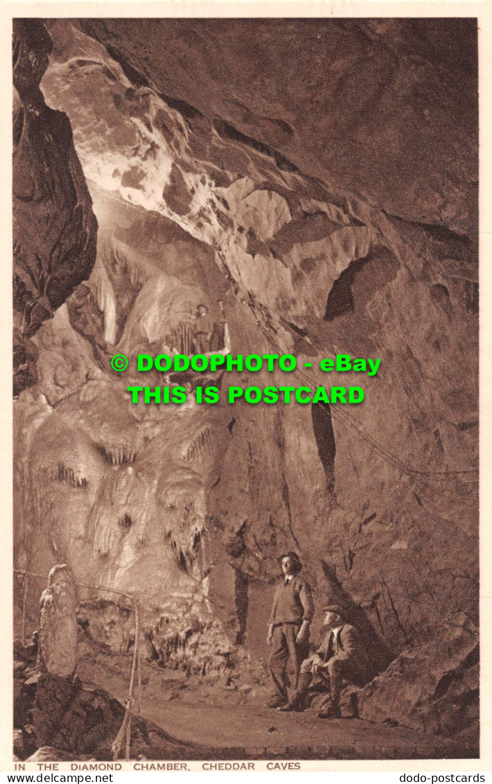 R540111 Cheddar Caves. In The Diamond Chamber. A. G. H. Gough - World