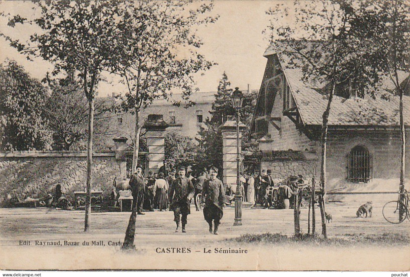 KO 10-(81) CASTRES - LE SEMINAIRE  - ANIMEE - 2 SCANS - Castres