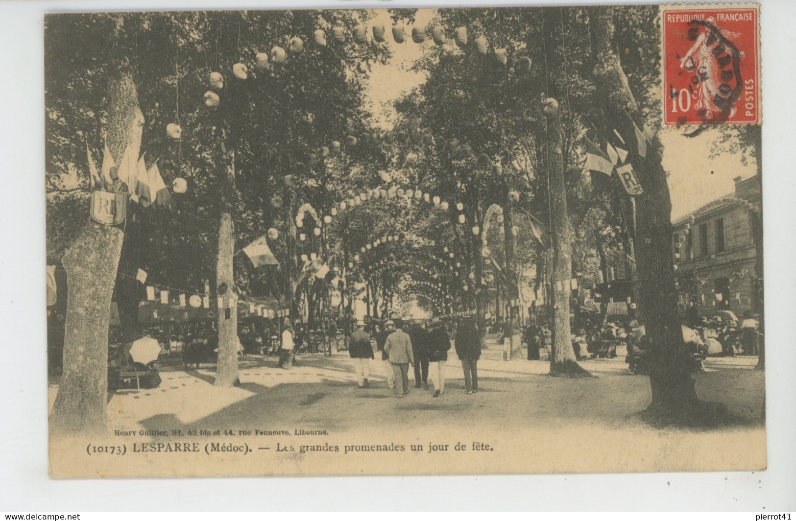 LESPARRE MEDOC - Les Grandes Promenades Un Jour De Fête - Lesparre Medoc