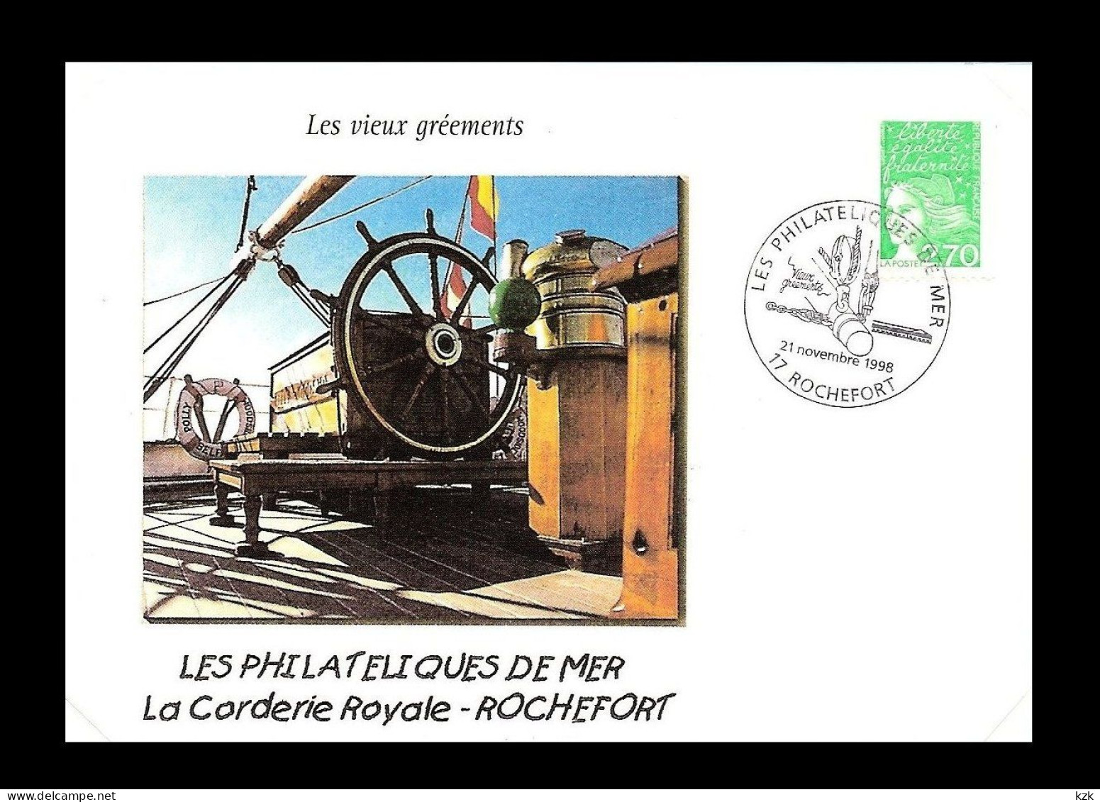 2 03	286	-	"Philatéliques De Mer" - Scheepspost