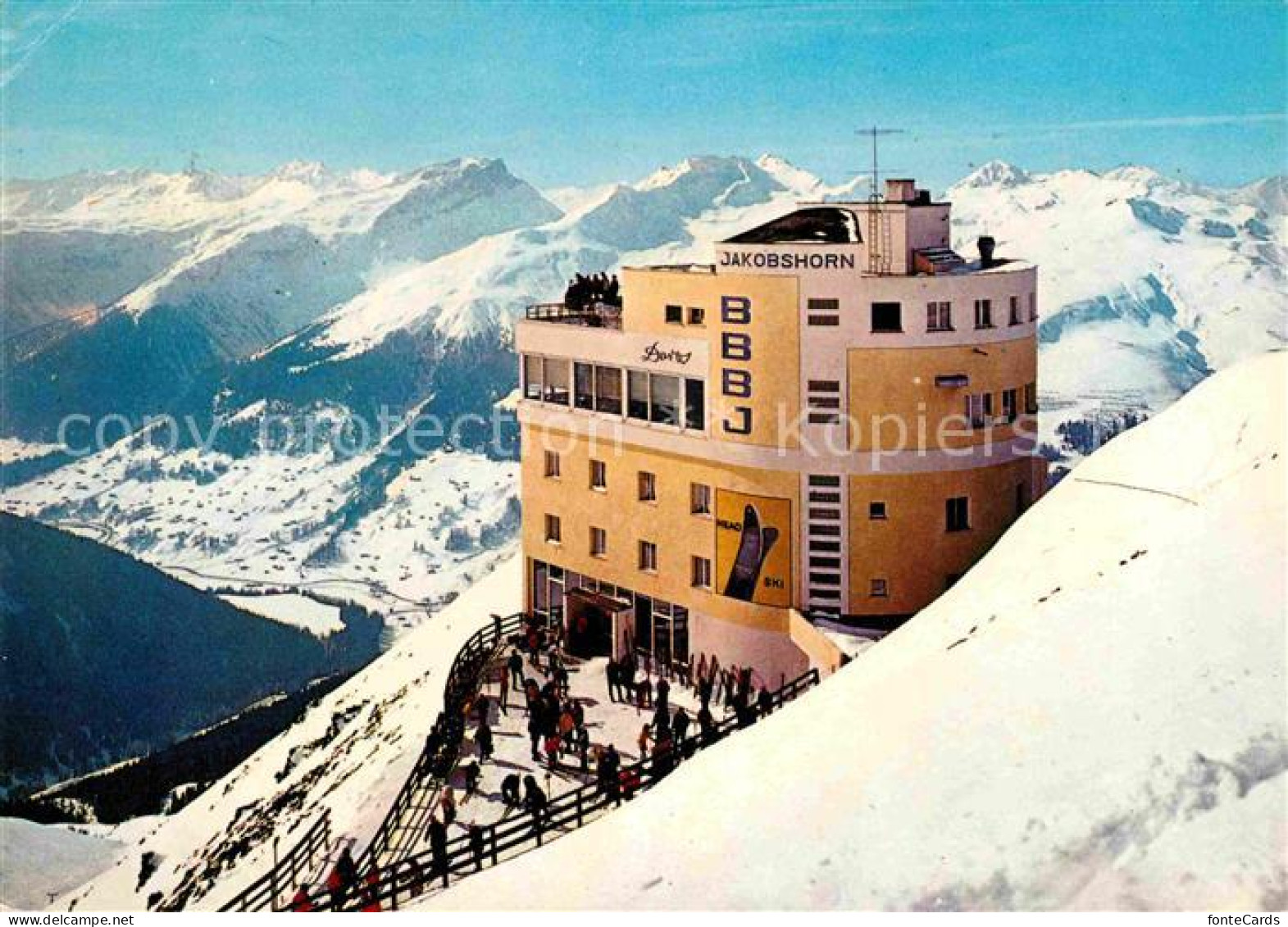 12623441 Davos GR Jakobshorn Panorama Davos - Andere & Zonder Classificatie