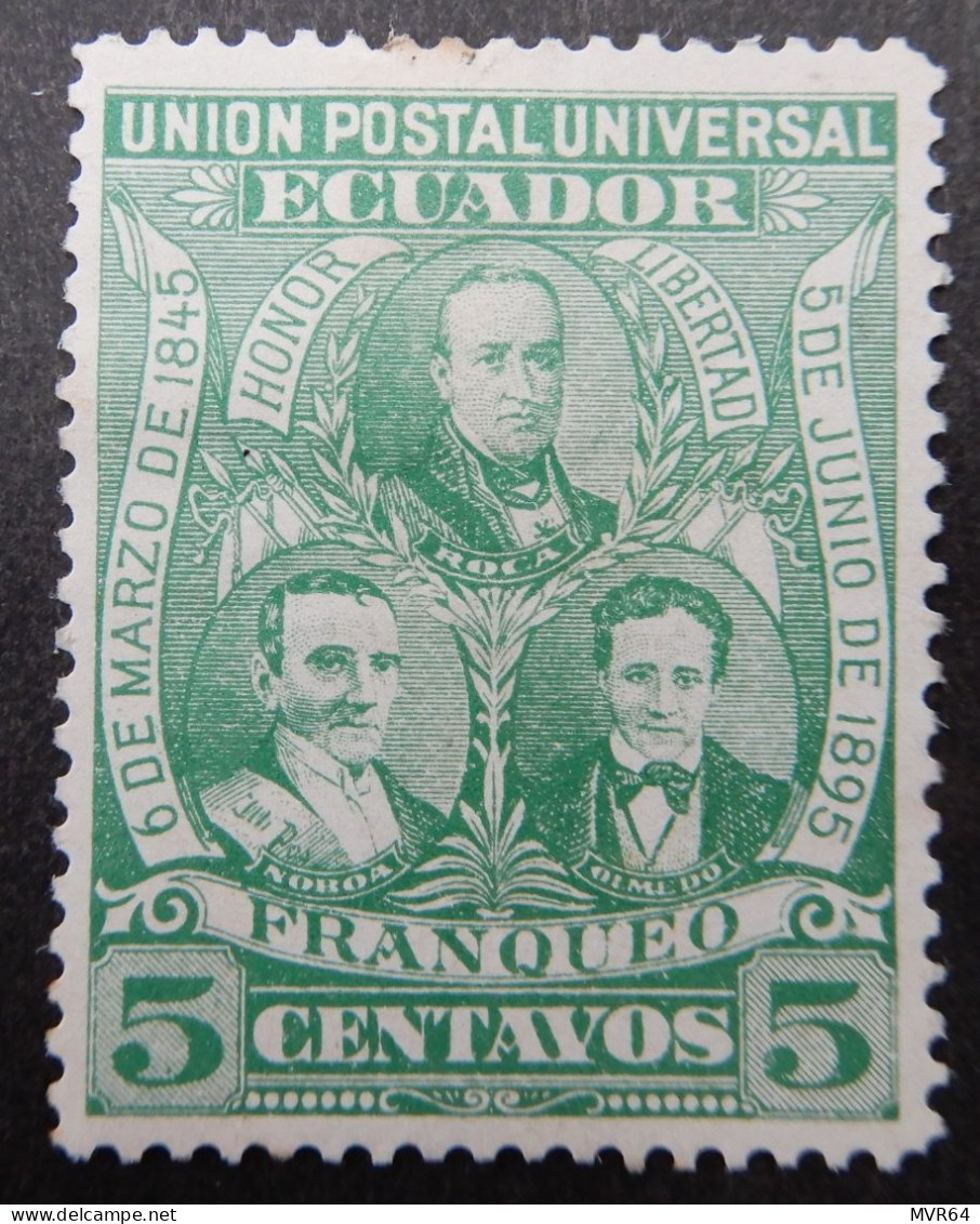 Ecuador 1896 (9) 'Liberal Party's Electoral Victory - Equateur