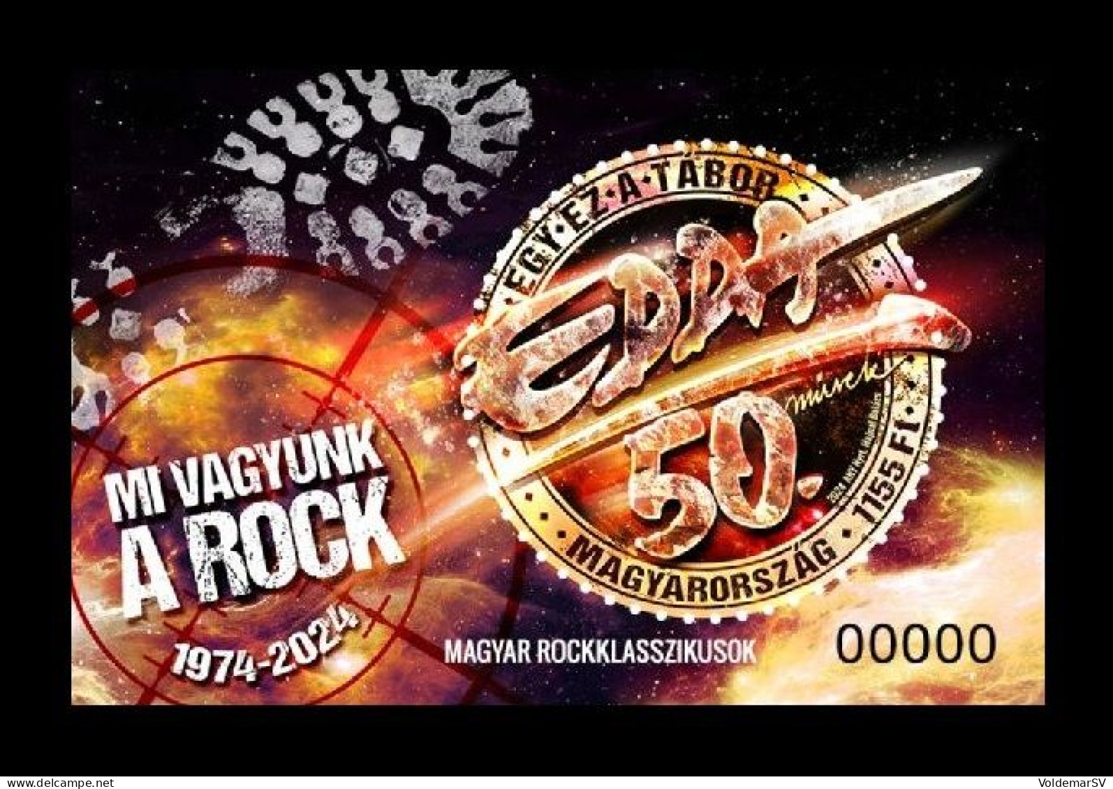 Hungary 2024 Mih. 6354 (Bl.493) Hungarian Rock Classics: EDDA Muvek MNH ** - Ungebraucht