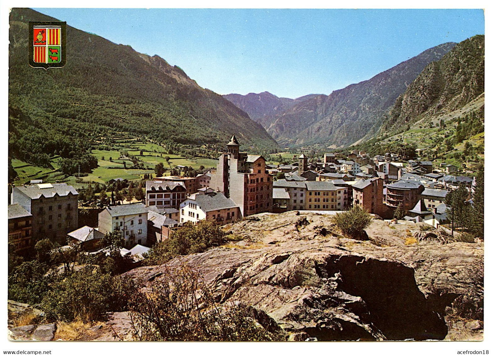 Valls D'Andorra - Andorra La Vella - Vue Partielle De La Roche Des Bruges - Andorre