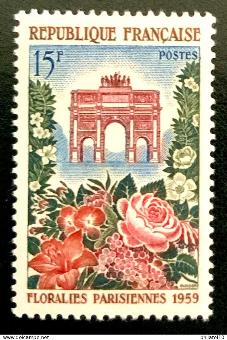 1959 FRANCE N 1189 FLORALIES PARISIENNES - NEUF** - Nuovi