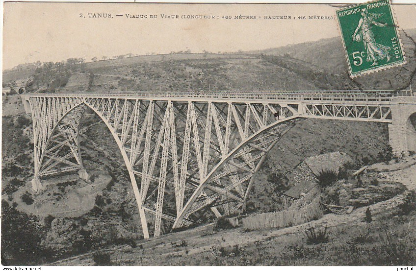 KO 13 -(81) TANUS -  VIADUC DU VIAUR  - 2 SCANS - Autres & Non Classés