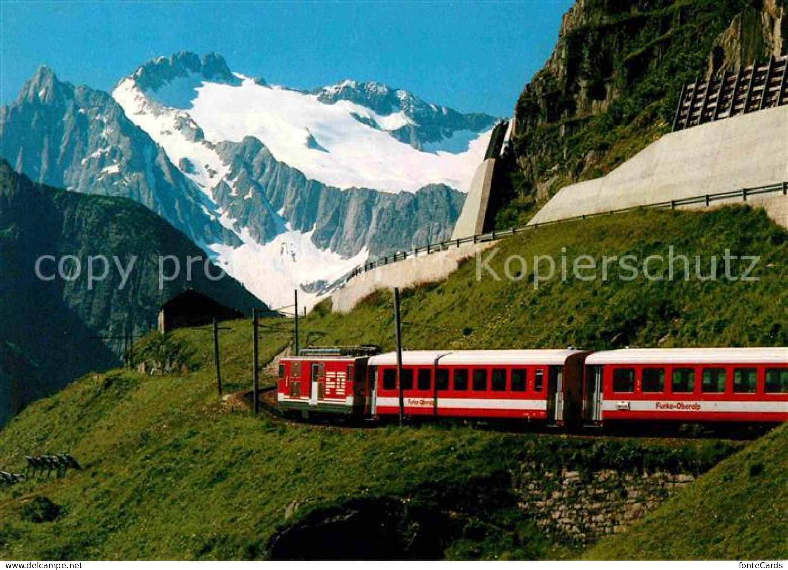 12622613 Furka-Oberalp-Bahn Andermatt Salbitschijen  Furka-Oberalp-Bahn - Other & Unclassified