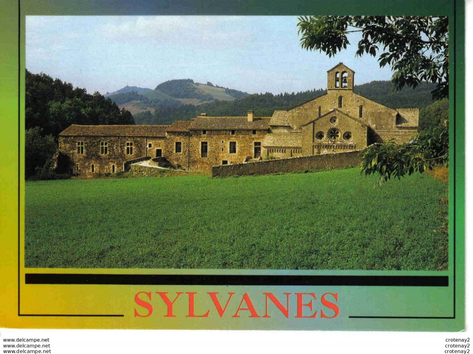 12 Abbaye De SYLVANES Postée De Fayet En 1993 - Andere & Zonder Classificatie