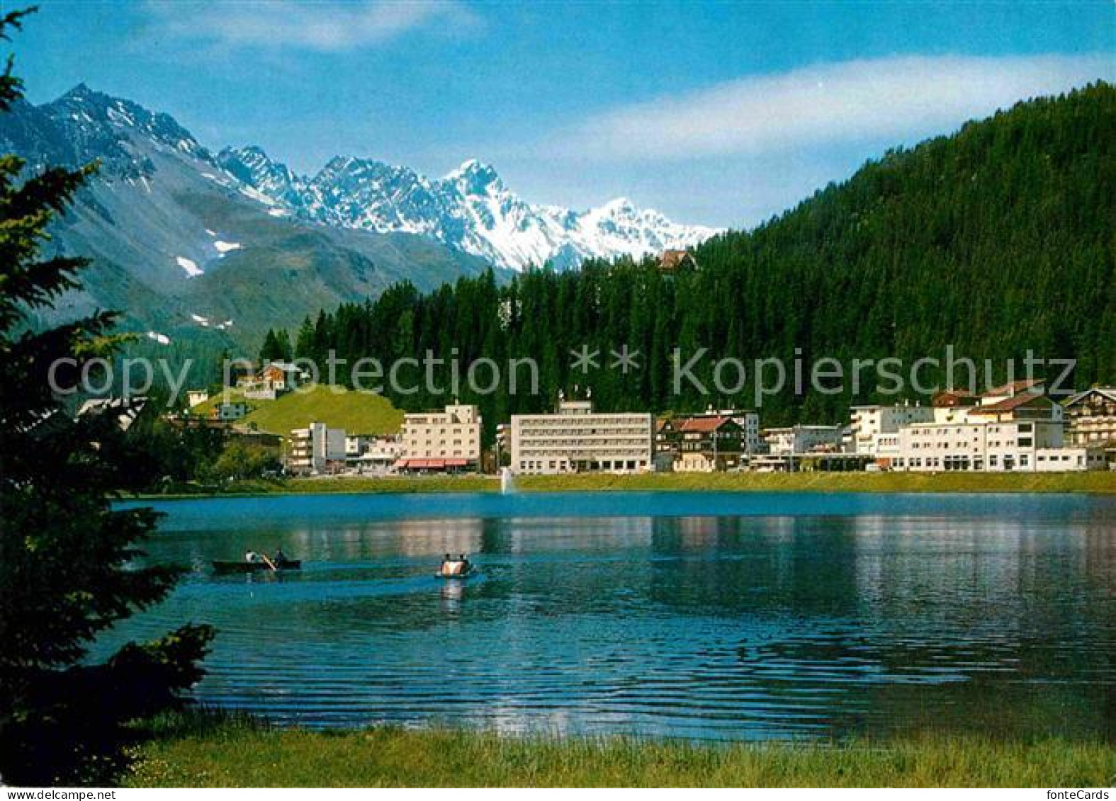 12622254 Arosa GR Obersee Panorama Arosa - Andere & Zonder Classificatie