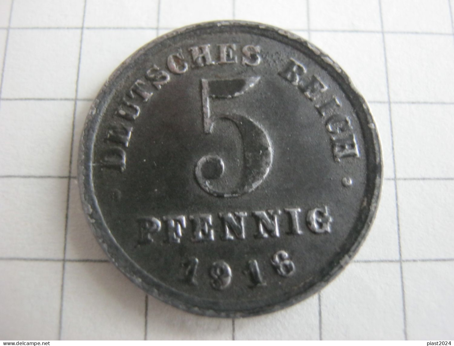 Germany 5 Pfennig 1916 G - 5 Pfennig