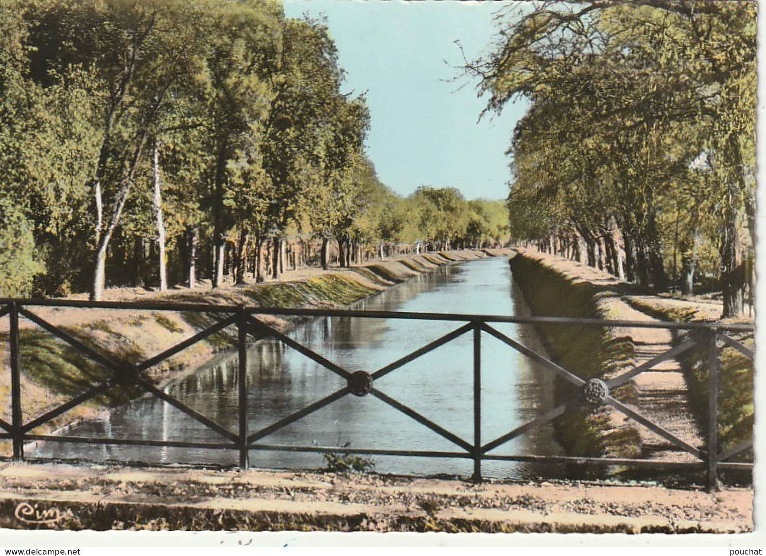 KO 14-(82) VALENCE D' AGEN - LE CANAL - CARTE COULEURS - 2 SCANS - Valence