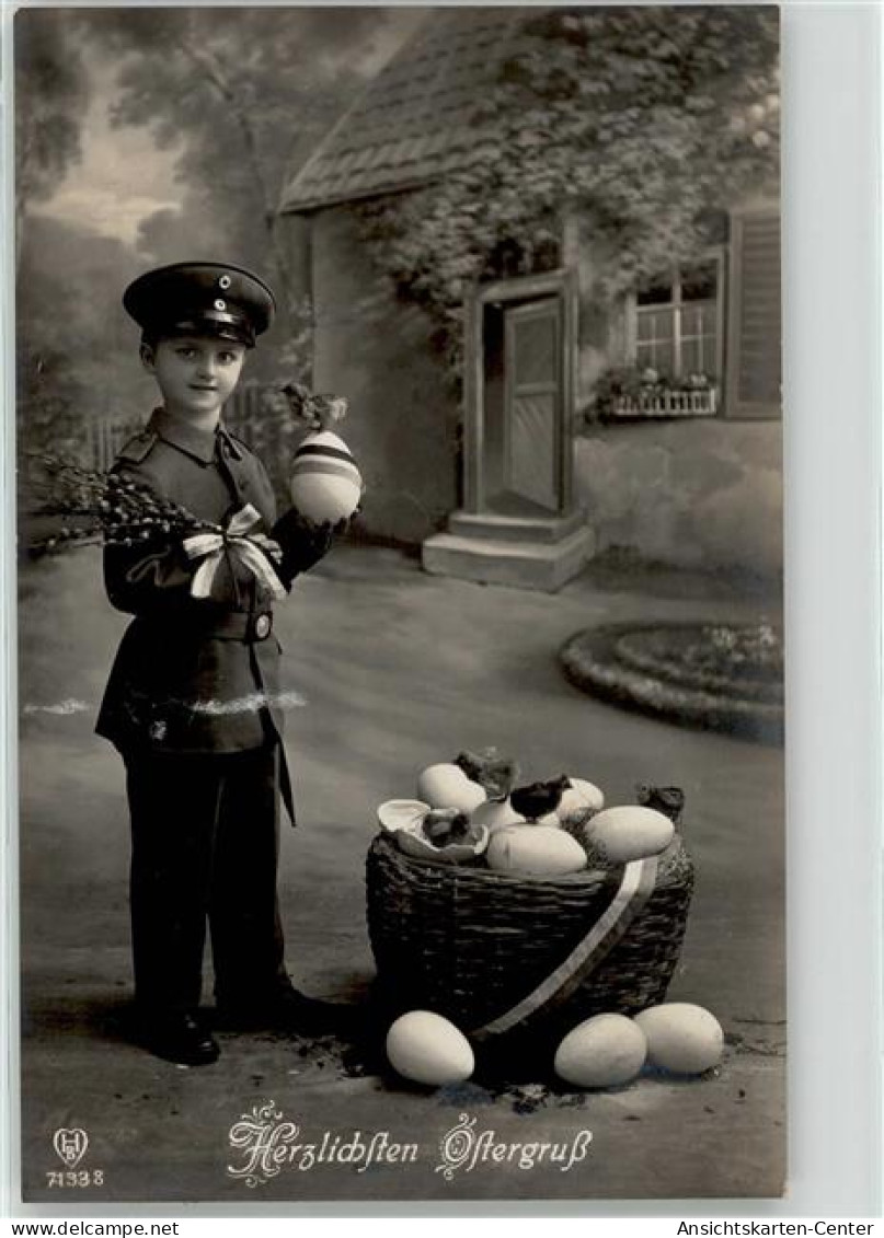 51819706 - Soldat WK I Kueken Ostern - Andere & Zonder Classificatie