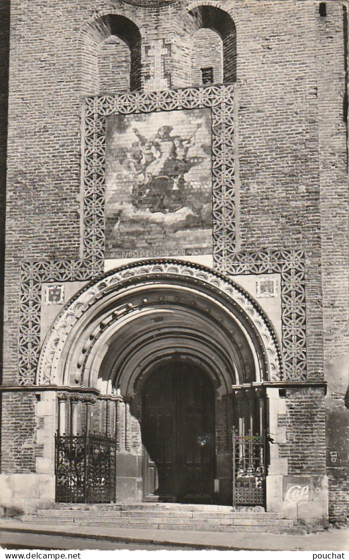 KO 16-(82) MONTAUBAN - PORTAIL DE L ' EGLISE SAINT JACQUES  - 2 SCANS - Montauban