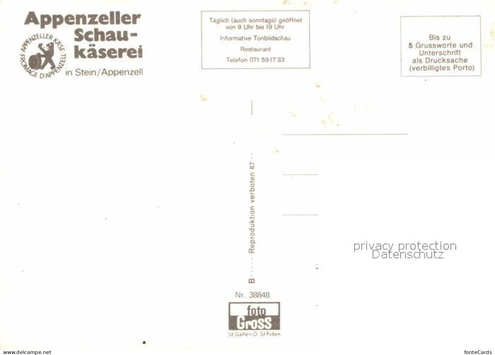 12620161 Stein AR Appenzeller Schaukaeserei Stein AR - Other & Unclassified