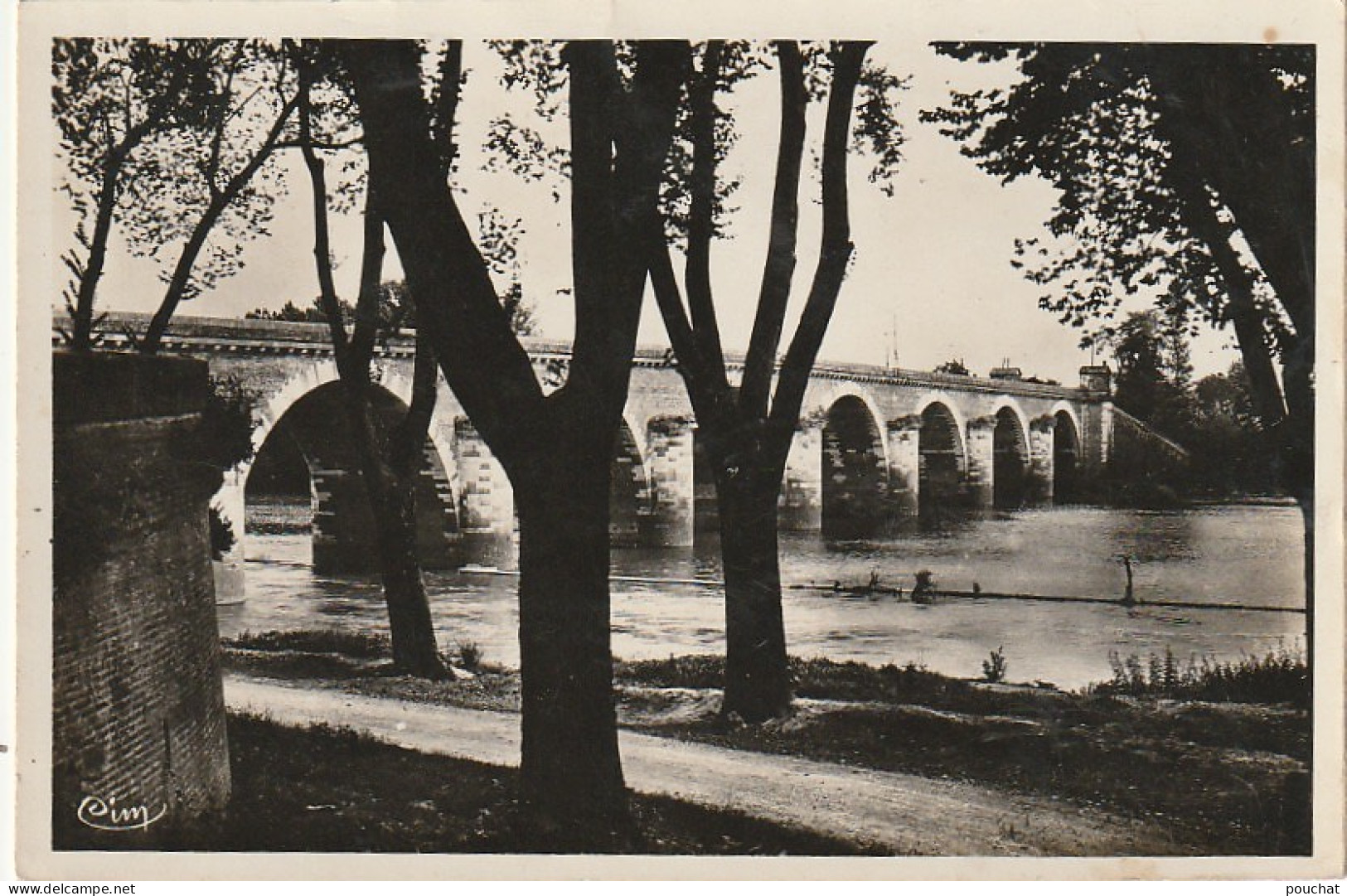 KO 16-(82) MOISSAC - PONT NAPOLEON - 2 SCANS - Moissac