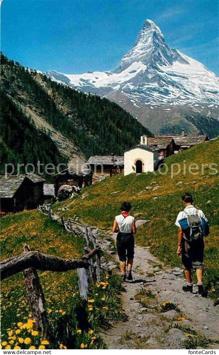 12620080 Zermatt VS Findeln Matterhorn Zermatt - Other & Unclassified
