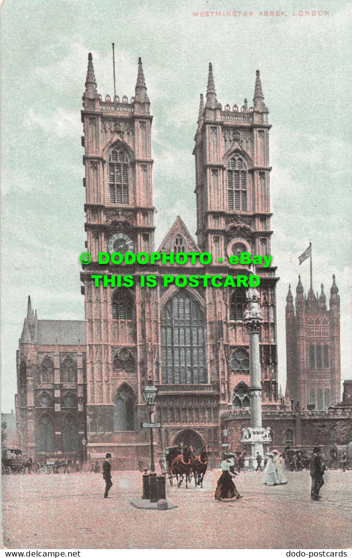 R540664 London. Westminster Abbey. Postcard - Andere & Zonder Classificatie