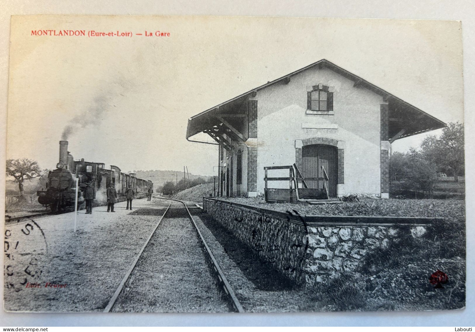 Montlandon Eure Et Loir La Gare Voyagé - Maintenon