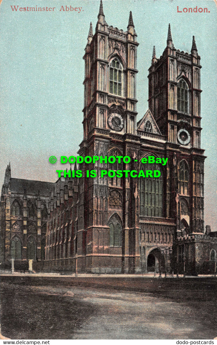 R540668 London. Westminster Abbey. Empire Series. No. 812. 1905 - Andere & Zonder Classificatie