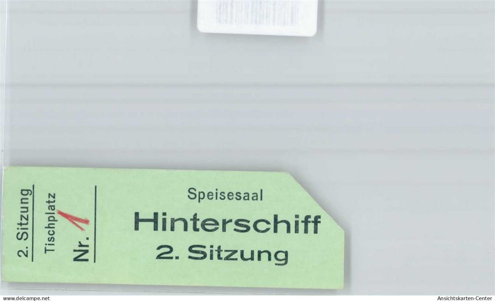 51153906 - Hinterschiff , Tischkarte - Esposizioni