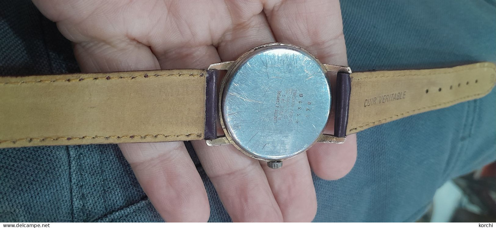Jolie Montre Vintage Mécanique Marque Tormas Années 60 - Relojes Ancianos