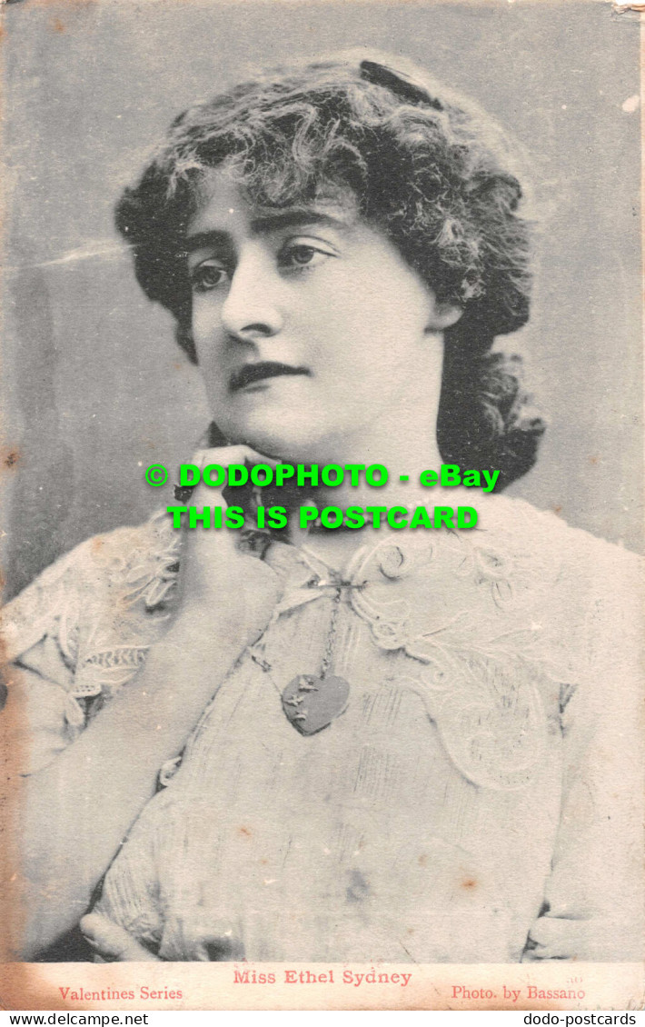 R540161 Miss Ethel Sydney. Valentines Series. Bassano. 1903 - Monde