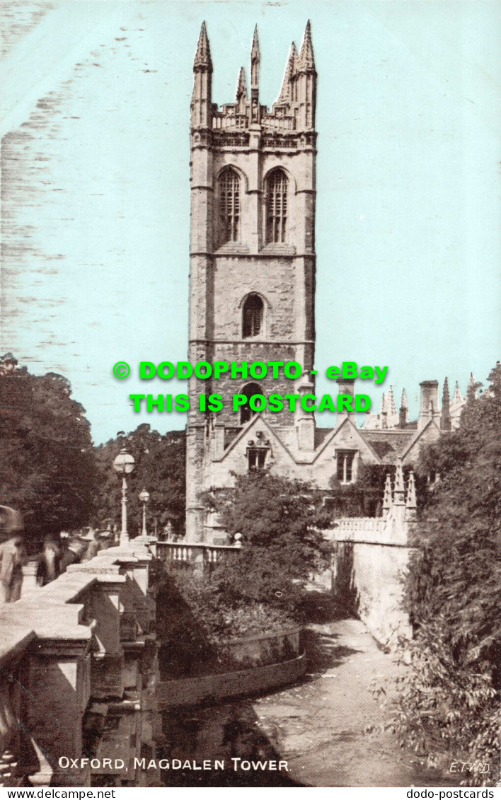 R540170 Oxford. Magdalen Tower. E. T. W. D. Dainty Series - Monde