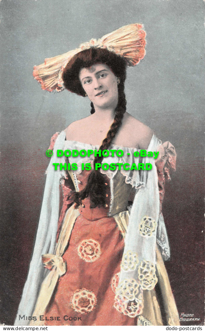 R540176 Miss Elsie Cook. Millar And Lang. National Series. Biograph. 1906 - Monde