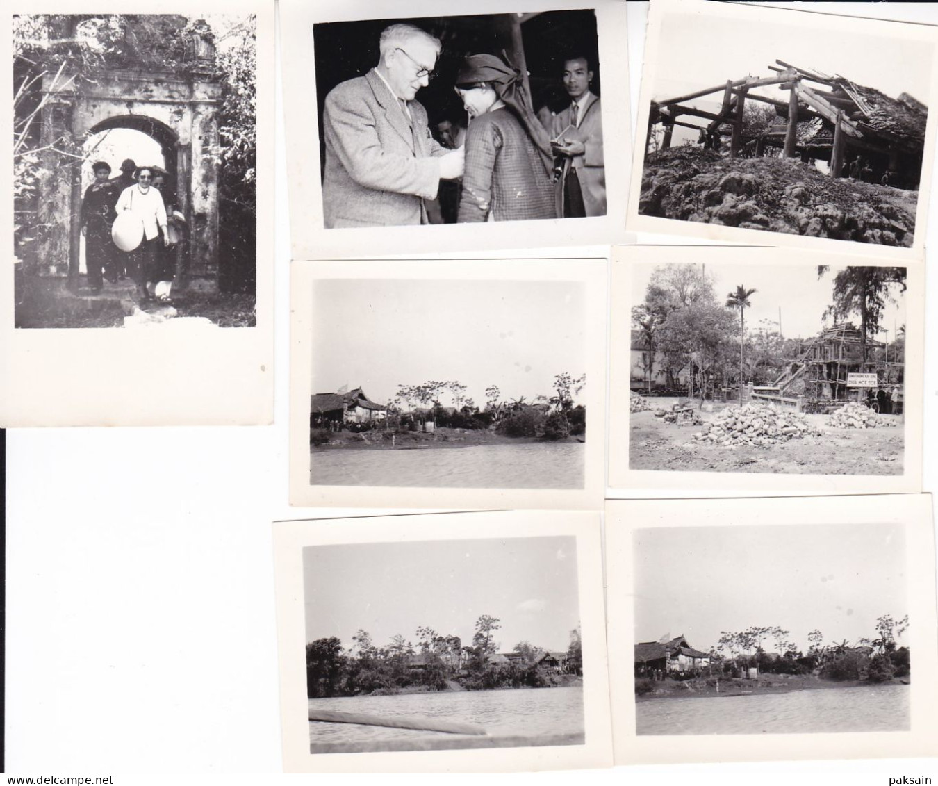 220 photos & cpa de la Collection M. NER au Nord VIETNAM en 1955 avec Ho Chi Minh Communisme en Indochine