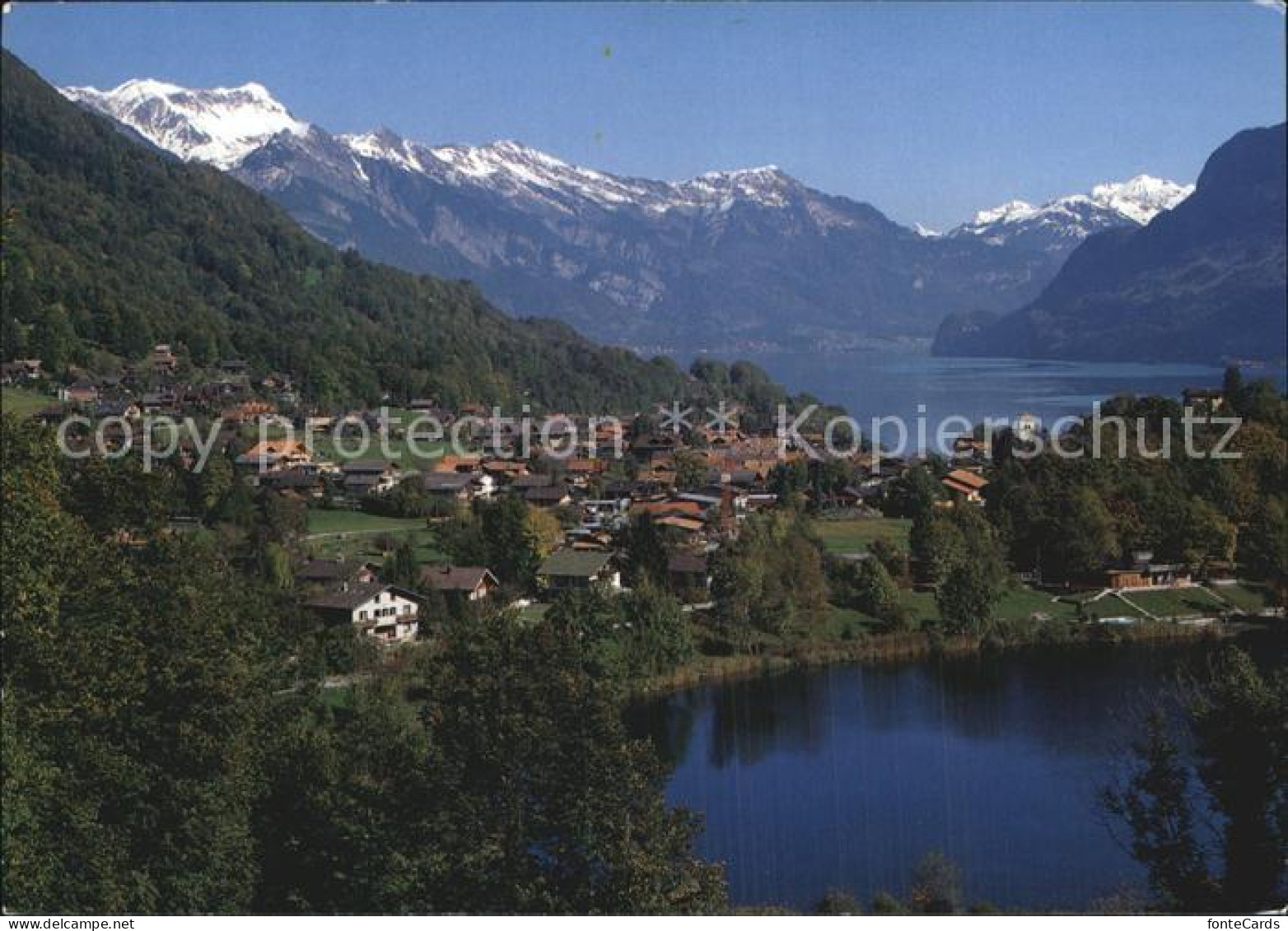 12614471 Ringgenberg Brienzersee Mit Burgseeli Und Rothornkette Ringgenberg Brie - Otros & Sin Clasificación