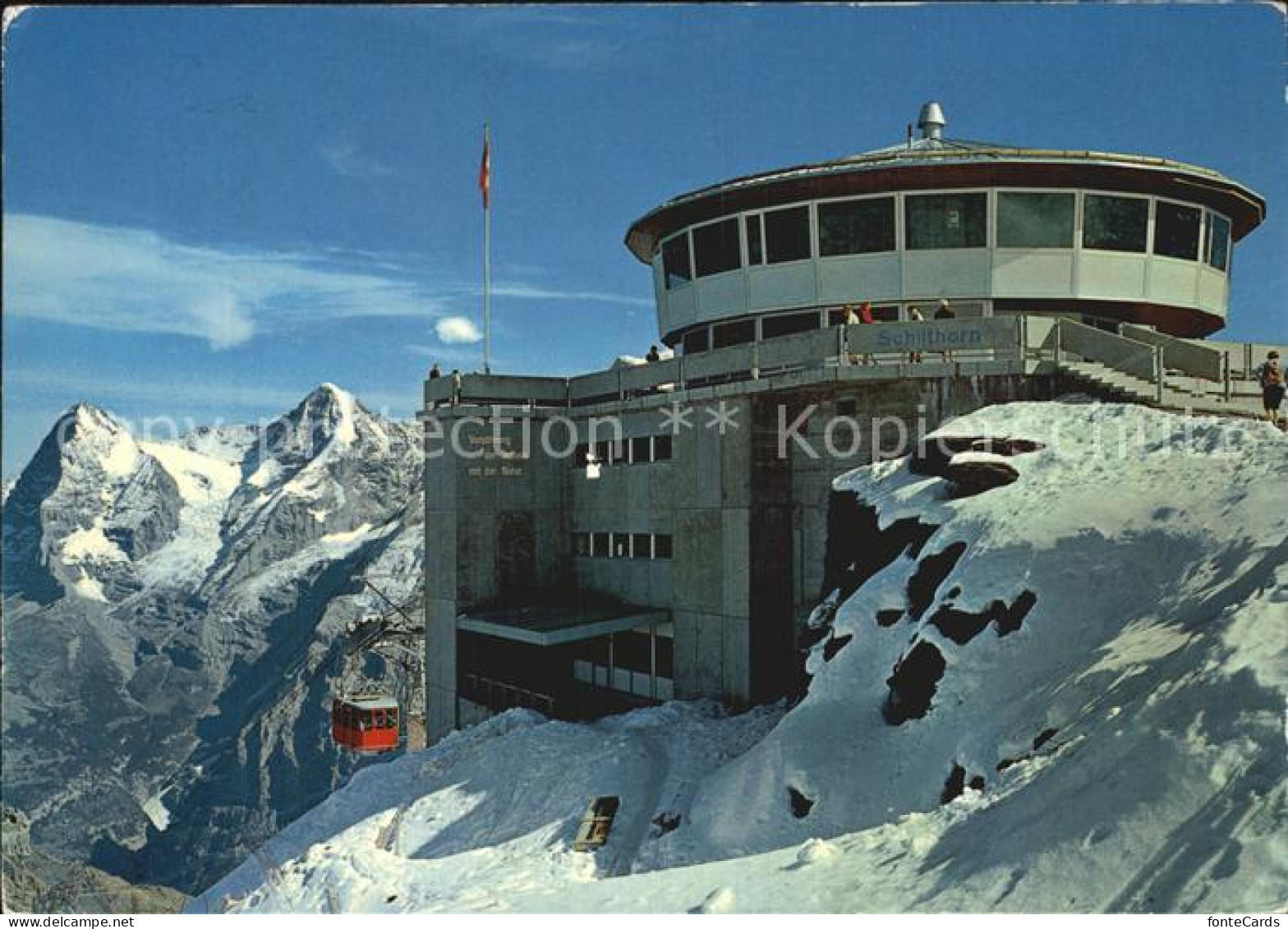 12614368 Schilthorn Loetschental Gipfelstation Piz Gloria Mit Eiger Moech Schilt - Sonstige & Ohne Zuordnung