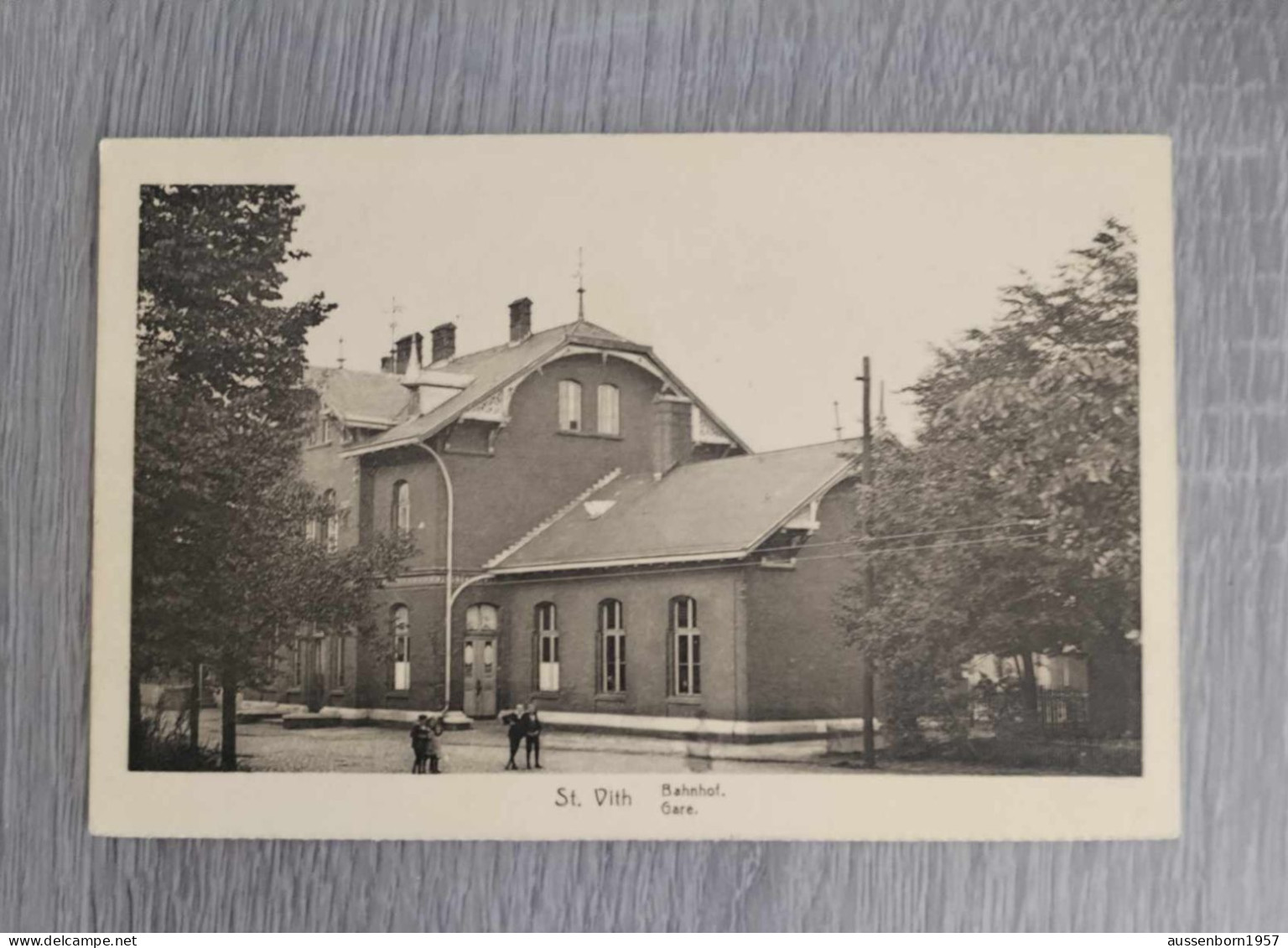 Sankt Vith : Bahnhof: 1927 - Saint-Vith - Sankt Vith