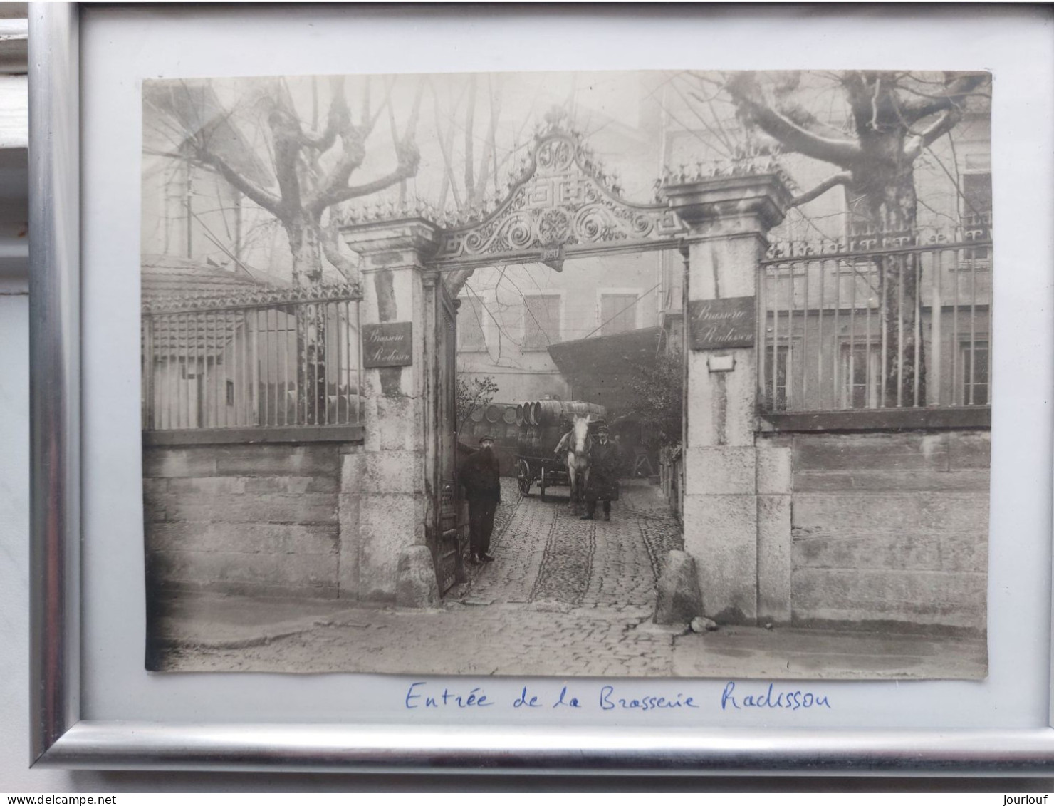5 Photos Anciennes De La Brasserie RADISSON ( CALUIRE Et CUIRE ) - Anciennes (Av. 1900)