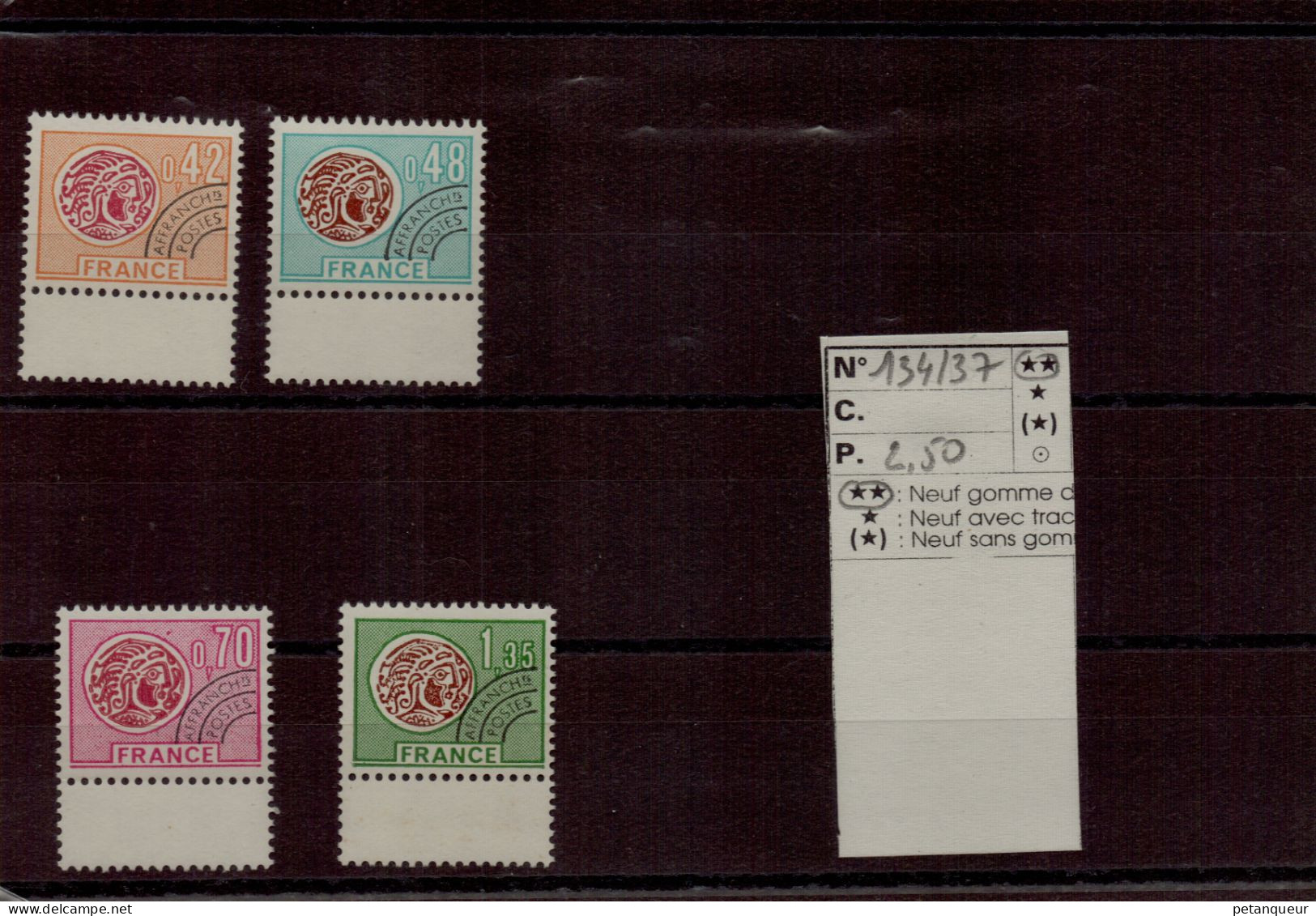 PREOBLITERE N° 134/37 MNH - 1964-1988