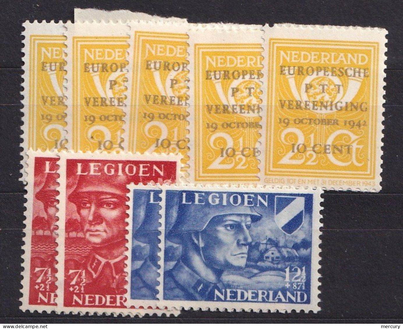 PAYS-BAS - Légion Wallone En Double TTB - Unused Stamps