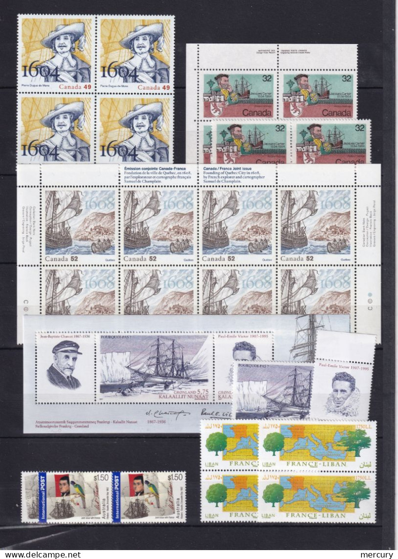 FRANCE - Timbres Des émissions Communes - Sonstige & Ohne Zuordnung