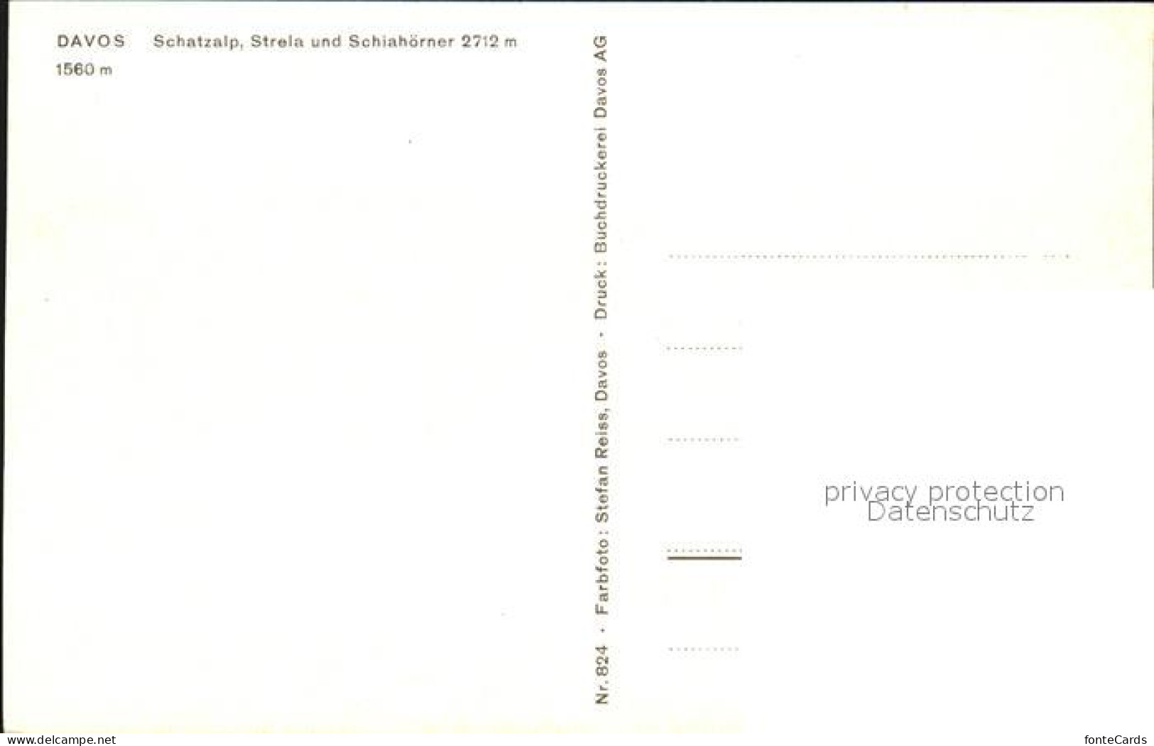 12613504 Davos GR Mit Schatzalp Strela Und Schiahoerner Seilbahn Davos - Autres & Non Classés