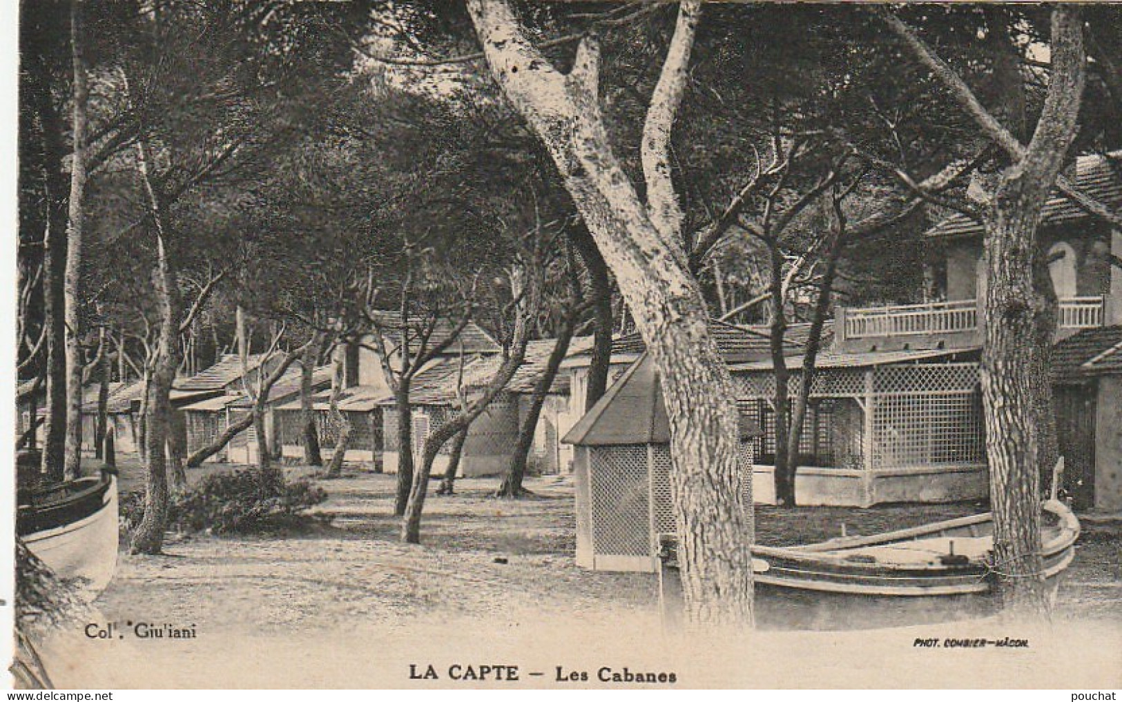 KO 22-(83) LA CAPTE - LES CABANES - 2 SCANS - Other & Unclassified