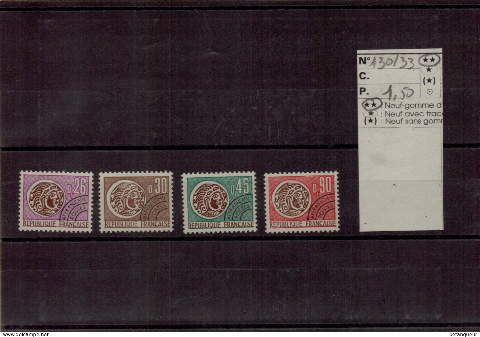 PREOBLITERE N° 130/33  MNH - 1964-1988