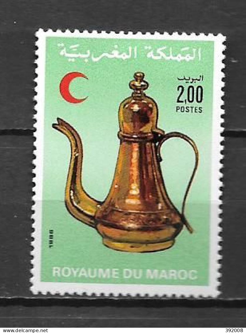 1986 - N° 1004 * MH -  - Maroc (1956-...)