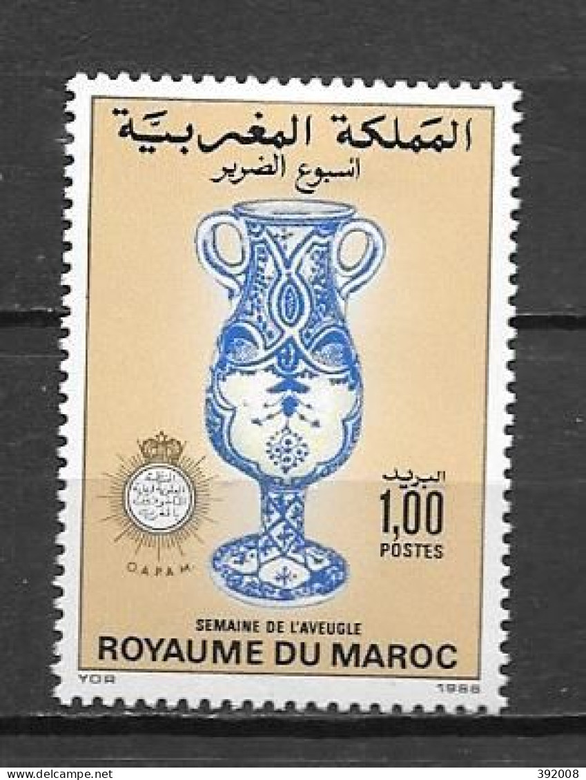 1986 - N° 1003 * MH -  - Morocco (1956-...)