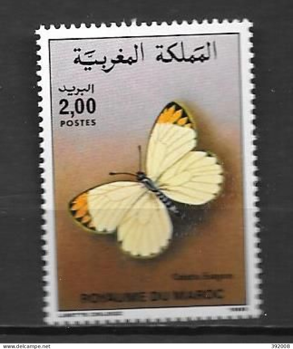 1985 - N° 997 ** MNH - Papillons - Marokko (1956-...)